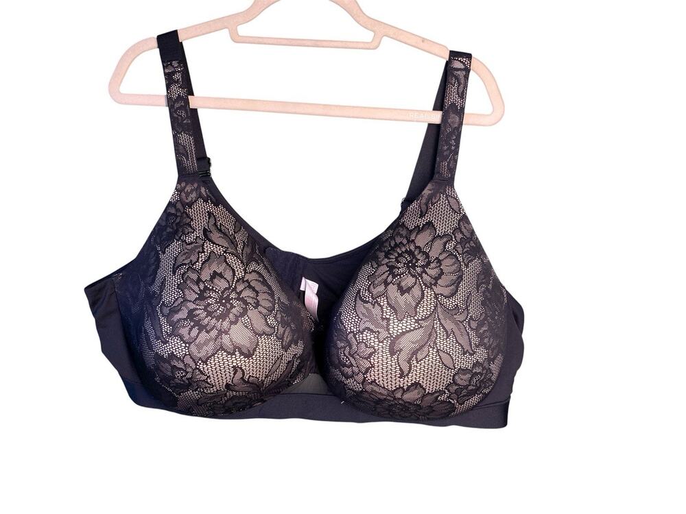 Cacique Lace Bra Women’s 54D Full Coverage Underwire Smoothing Lane Bryant